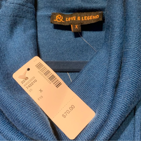 Love & Legend fringe sweater 1X - Picture 3 of 8